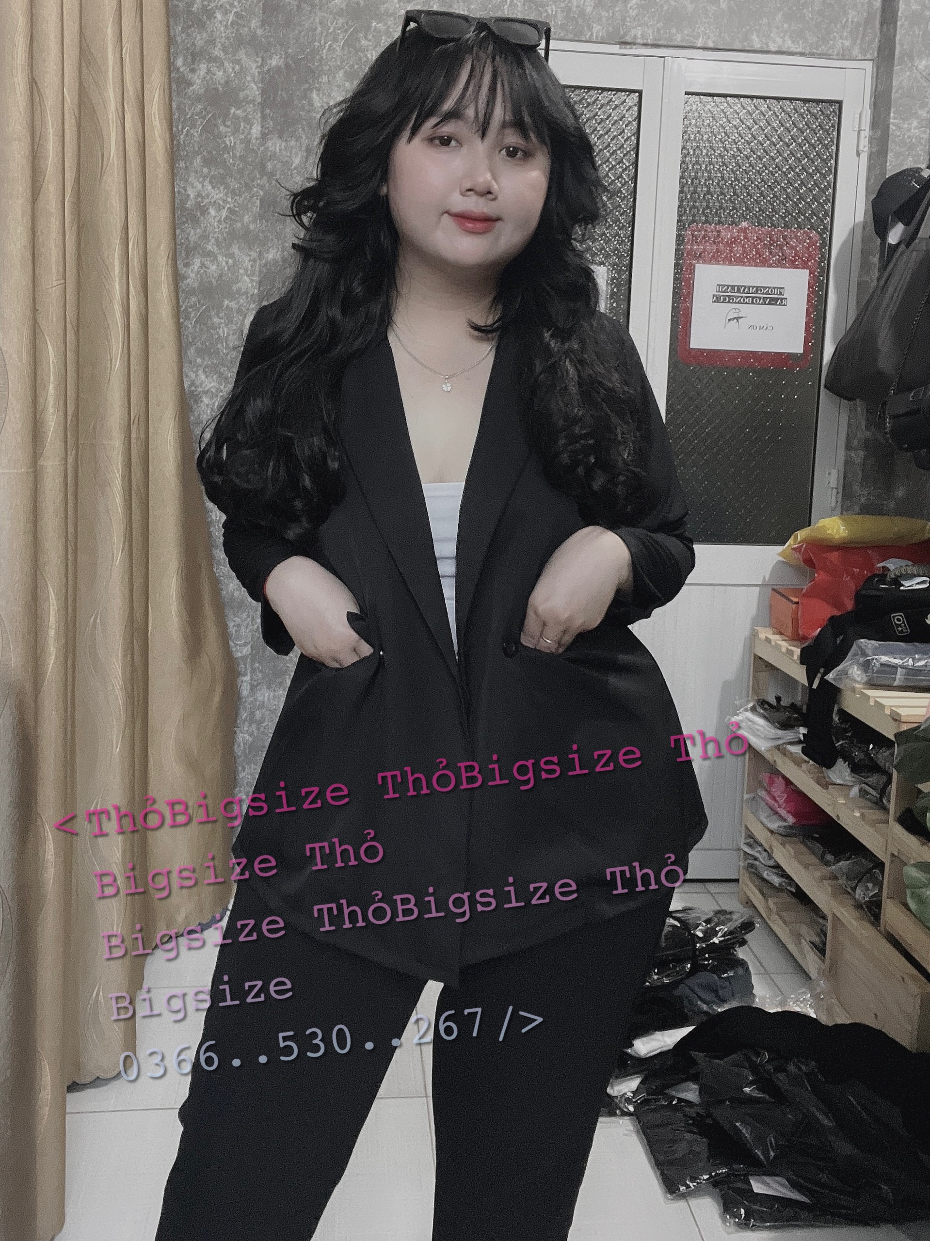 [THOBIGSIZE - ẢNH CHÍNH CHỦ] ÁO KHOÁC BLAZER BIGSIZE 65-100kg