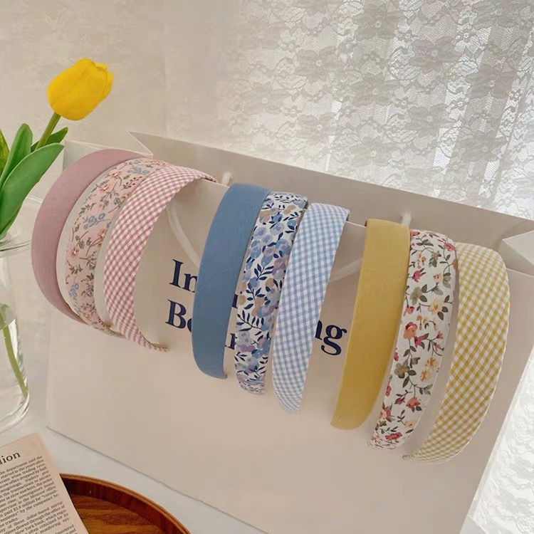 Băng đô, bờm tóc tiểu thư vintage nhiều màu tự chọn