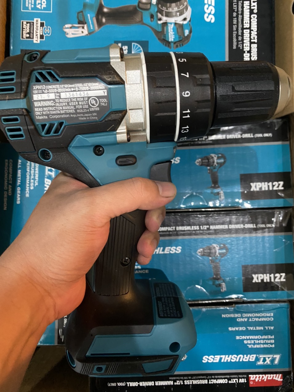Khoan Makita Xph12 Brushles 3 Chức Năng