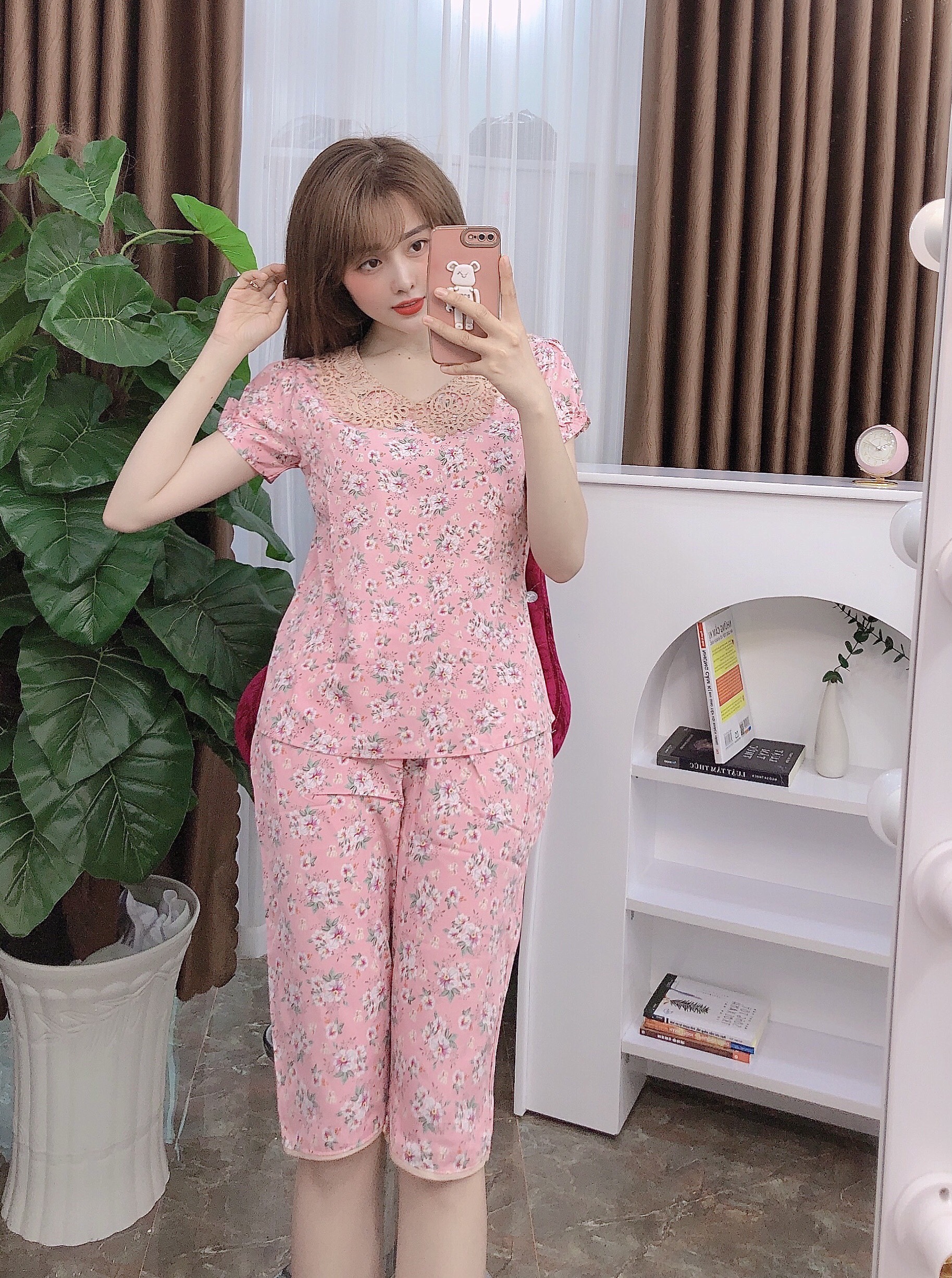 ĐỒ BỘ LỤA LỬNG MẶC NHÀ SIZE 40-69KG