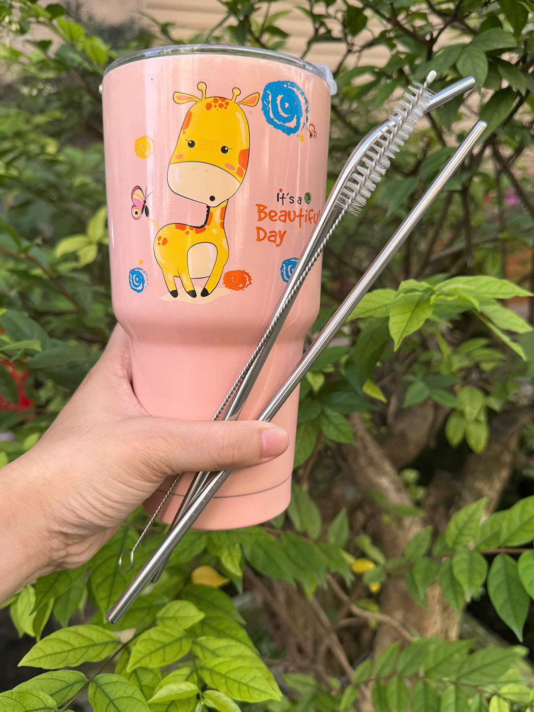 Bình Giữ Nhiệt 900ml Cao Cấp Full Phụ Kiện