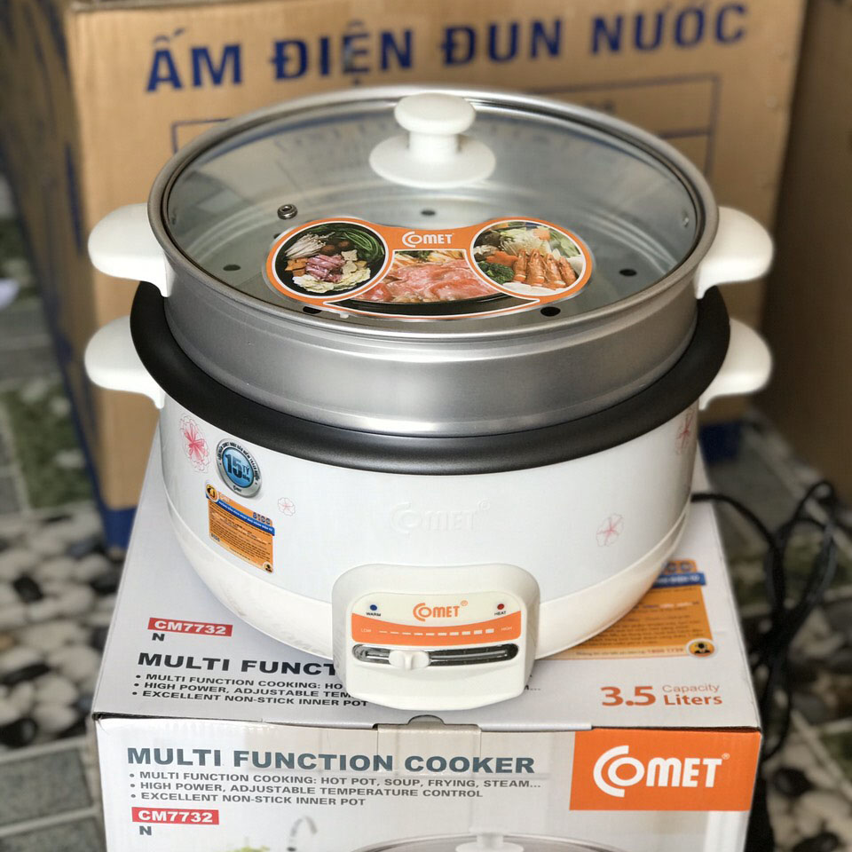 Lẩu điện Comet CM7731 1300W