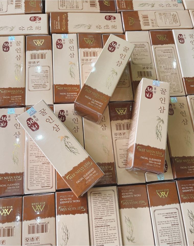 [HCM]Sữa Rửa Mặt Nhân Sâm Cao Mụn 36 Vị