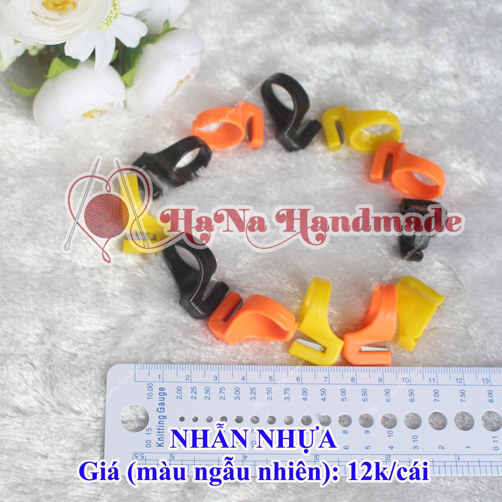 Nhẫn Nhựa hỗ trợ làm sản phầm handmade (12k/cái)