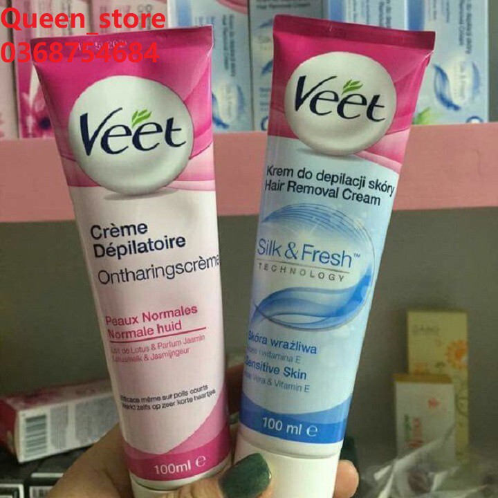 Kem tẩy lông VEET 100g của Pháp