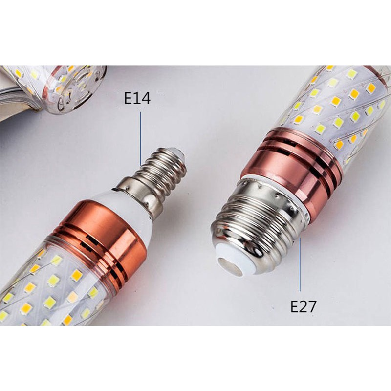 Bóng đèn led siêu sáng công suất 12w, bóng đèn hình bắp ngô, đui xoáy e27