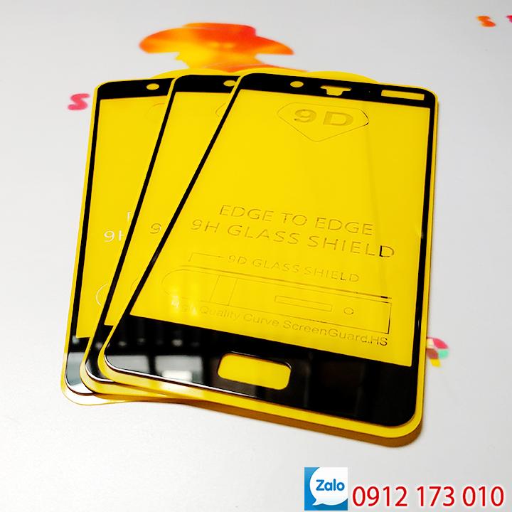 Bộ 3 Kính cường lực Nokia 8 full màn hình 9D [ĐEN] / Kính cường lực Nokia 8 tràn màn hình - Seashop FR