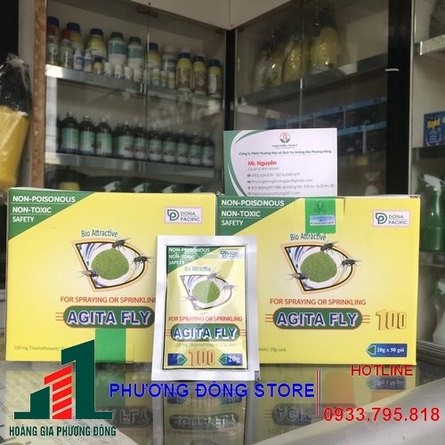 Thuốc diệt ruồi Agita Fly (gói 20g) - Diệt ruồi dạng bả