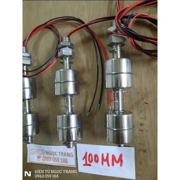 Phao Đôi Thẳng Inox 304 -Loại 100MM