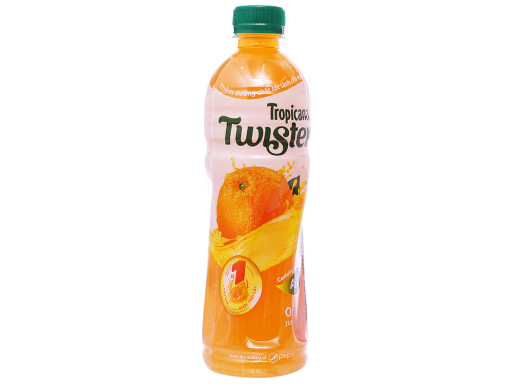 [ NGON NHƯ CAM TƯƠI] Combo 6 chai nước cam ép Twister Tropicana 455ml (Date mới )-[ 12.12 Hot Deals ]