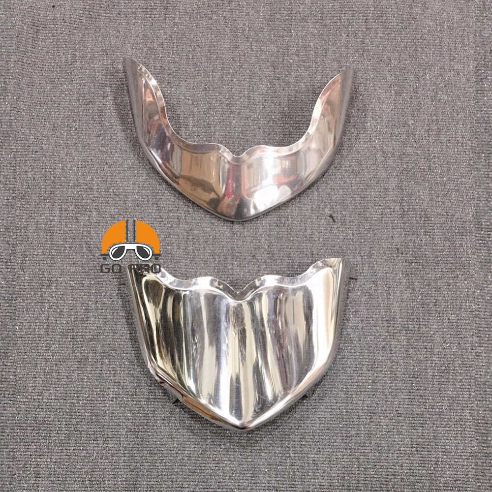 Bộ Ốp Mỏ & Đuôi Dè HONDA VISION Inox 304