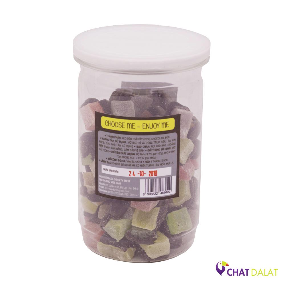 Kẹo dẻo phủ chocolate - Hộp 500g