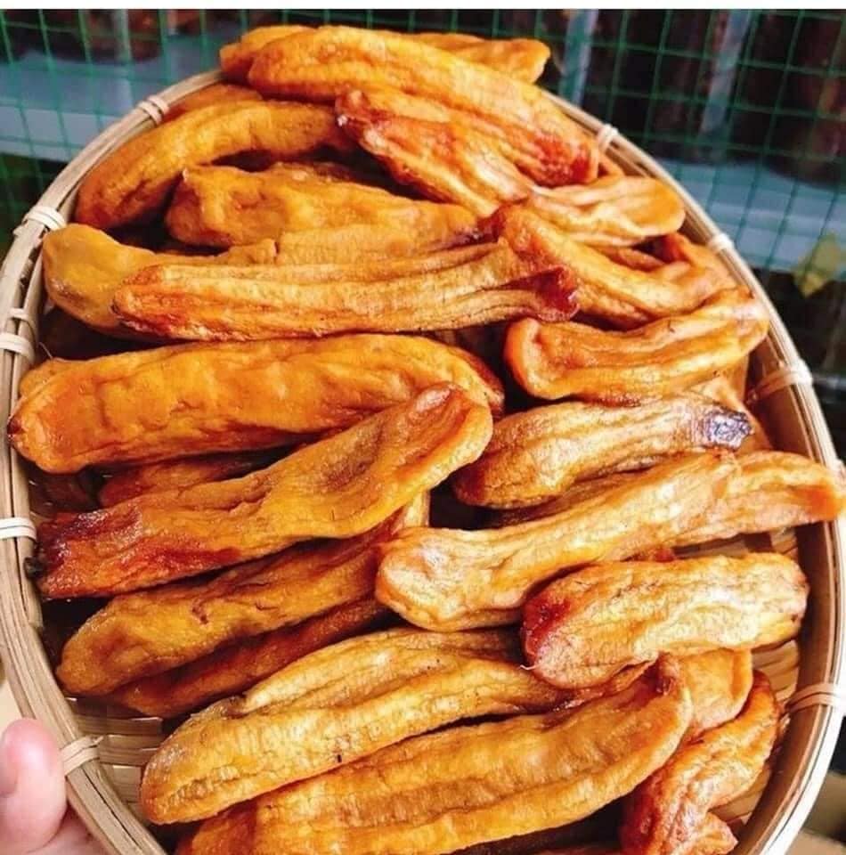 Chuối ngự sấy dẻo gói 500g.