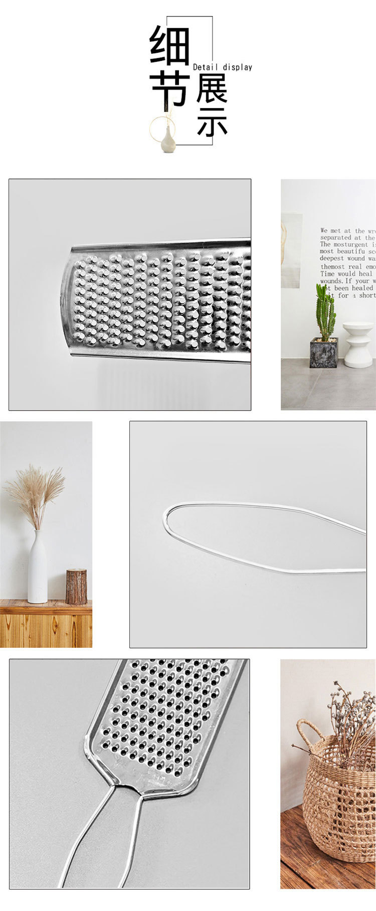 Dao Bào Đa Năng 2 Trong 1 (Bào Vỏ, Bào Sợi) Inox