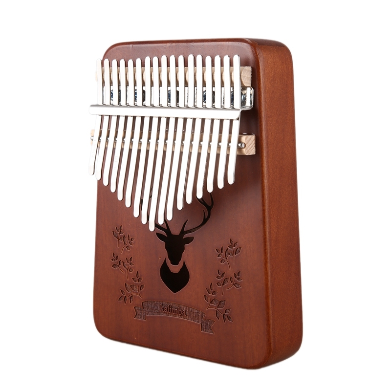 17 Keys Kalimba African Thumb Finger Piano Musical