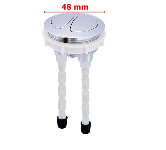 Nút nhấn tròn thay thế dành cho bồn cầu, đường kính 4.8cm