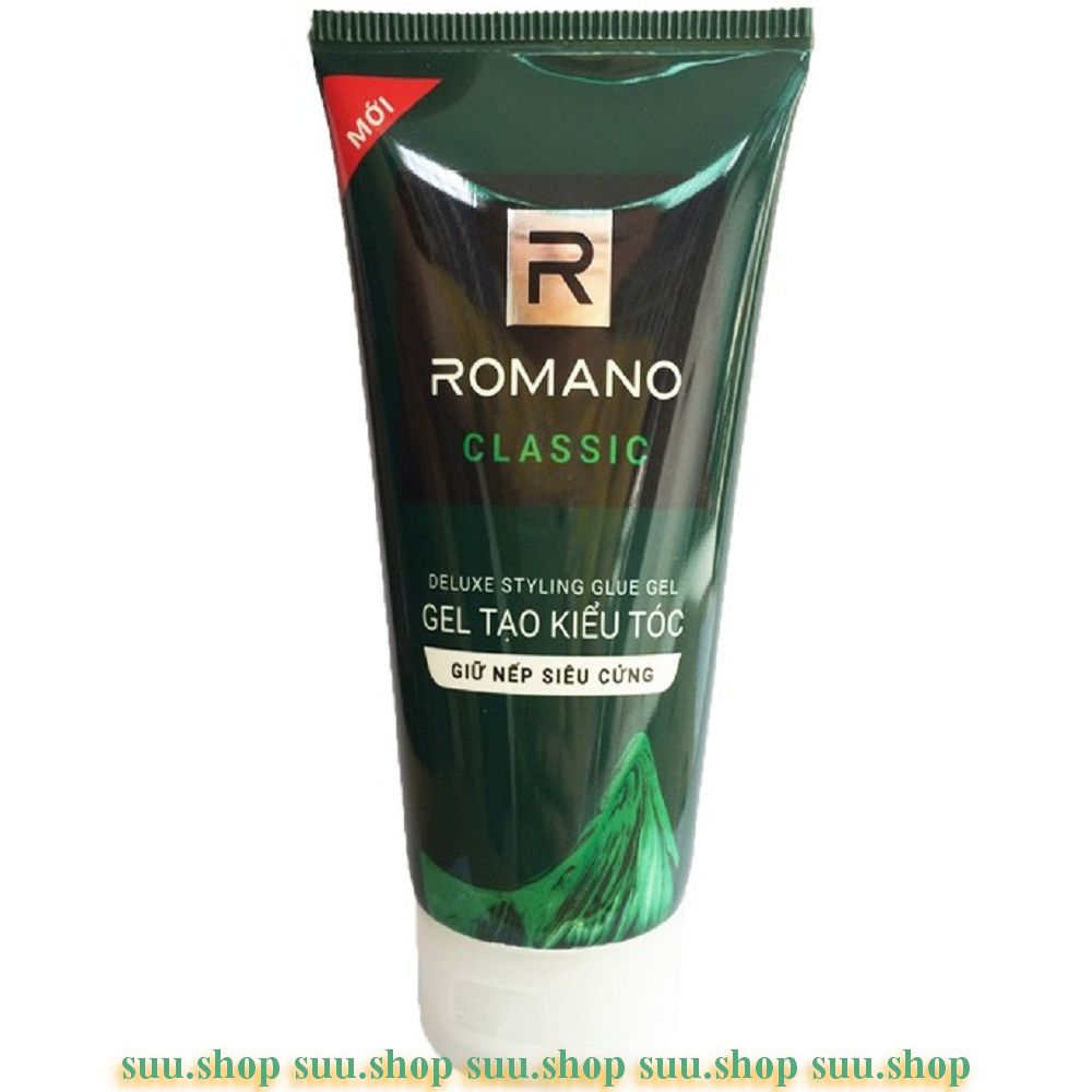 Gel vuốt tóc Romano Classic Siêu cứng 150g- Mẫu mới