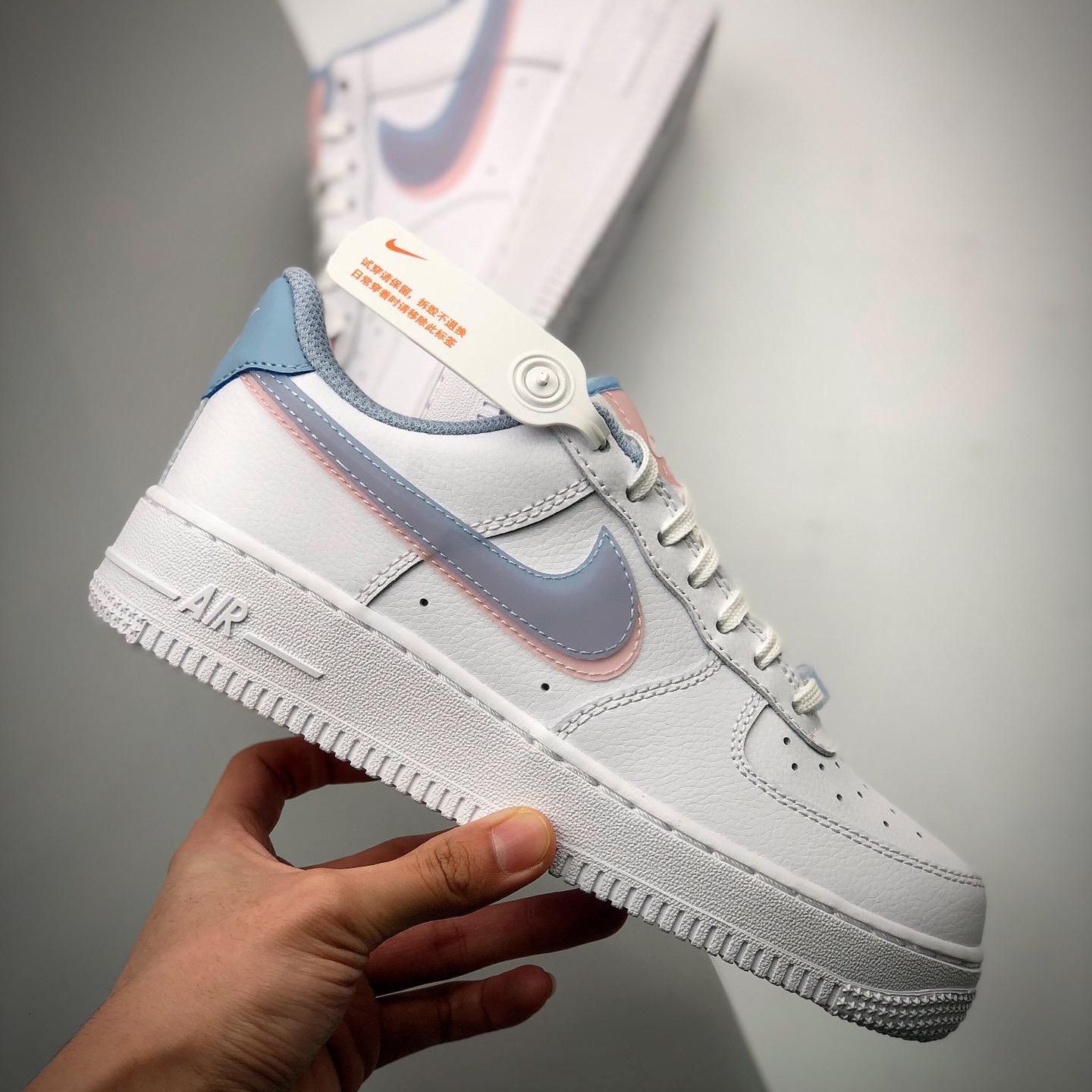 Giày Sneaker Air Force 1 Double Swoosh white ( Full box)