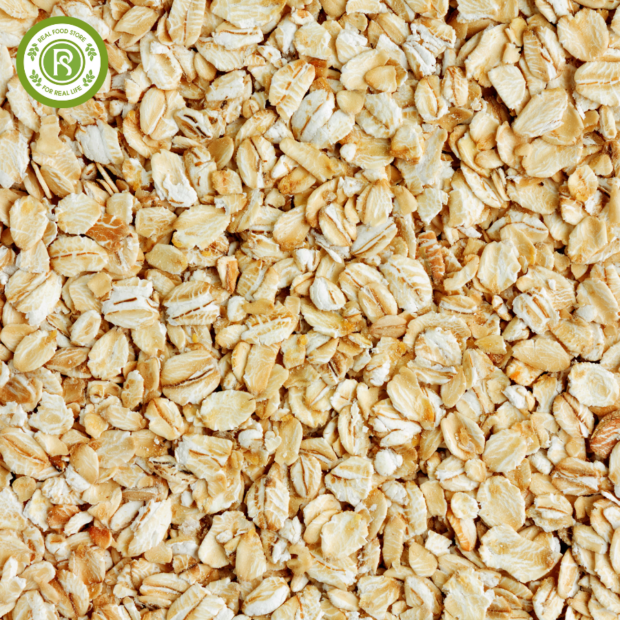 Yến Mạch Cán Dẹt Real Food (2kg/500g/180g/100g)