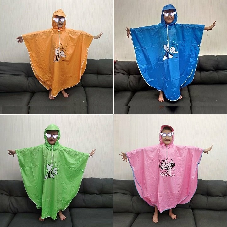 [HCM]áo mưa cho bé - áo mưa cánh dơi cho bé