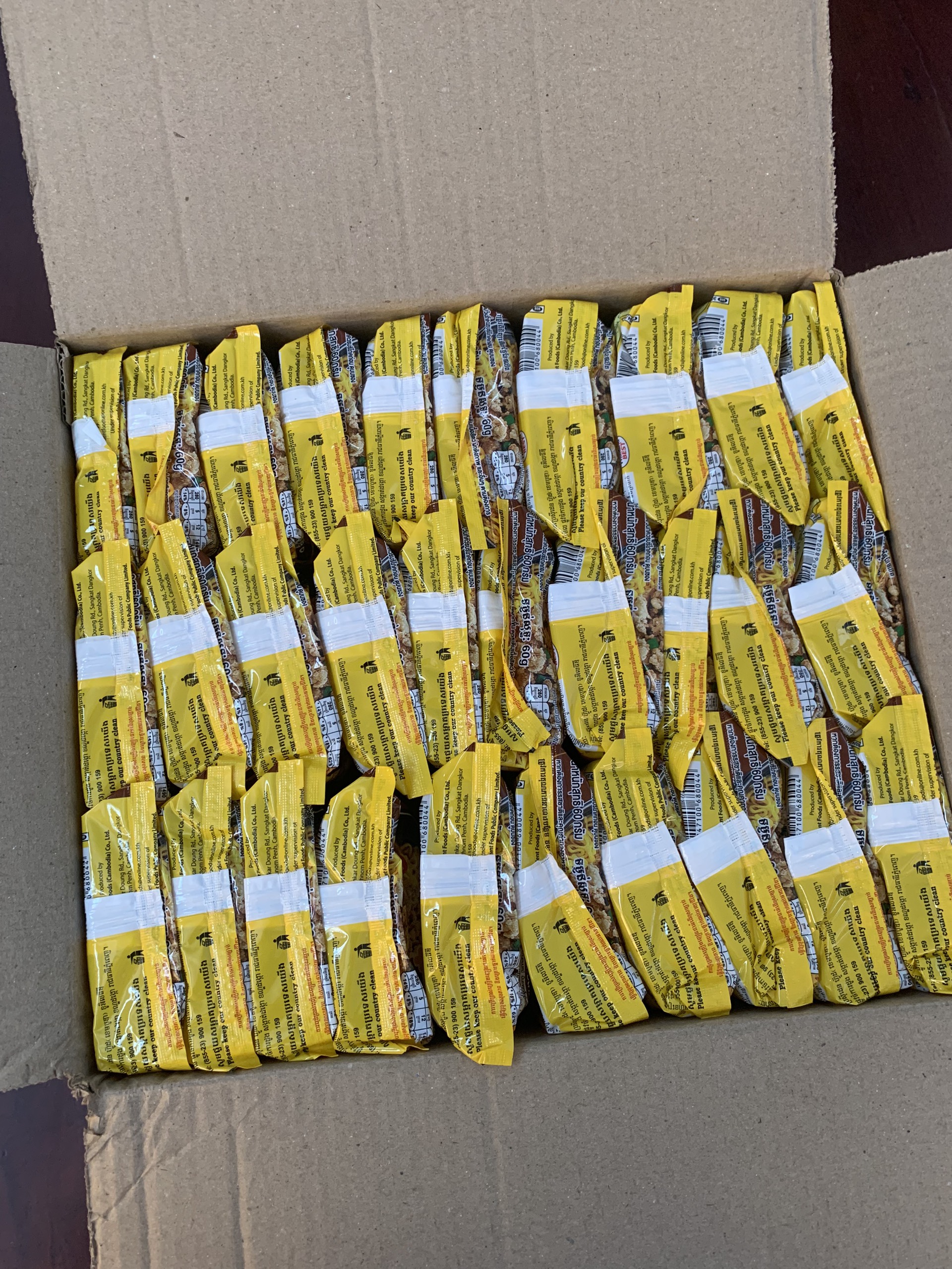 Thùng 30 Gói Mì Thái Lan MaMa Thịt Bằm