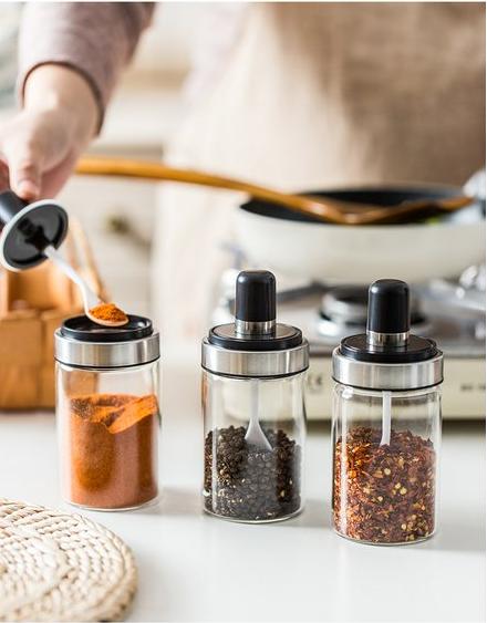 Hũ gia vị kèm thìa 250ml