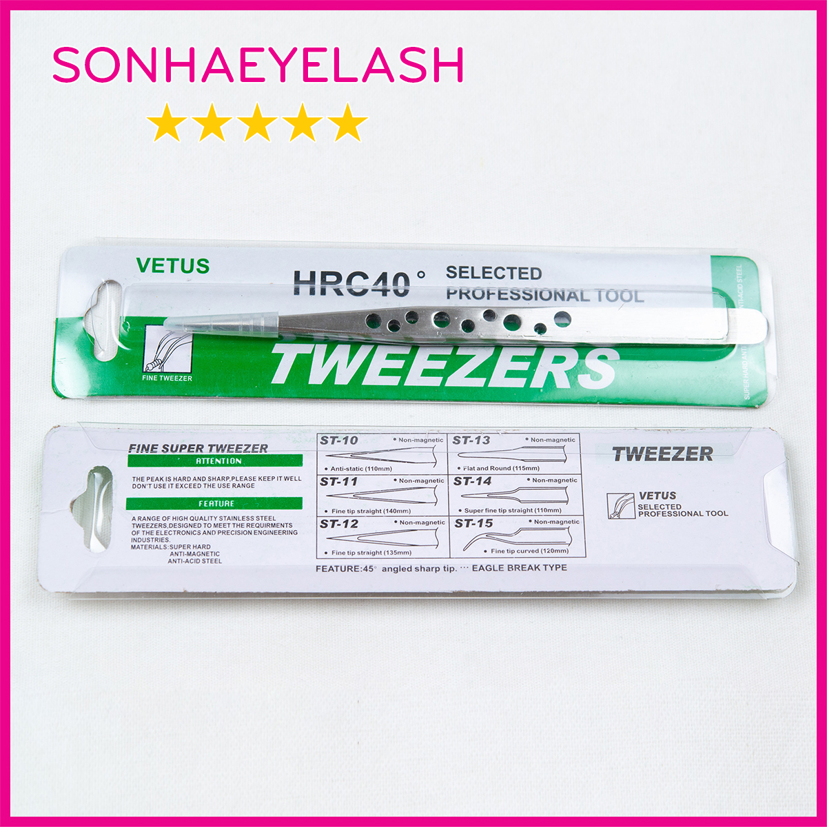 Nhíp lỗ thẳng, nhíp lỗ thẳng loại 1