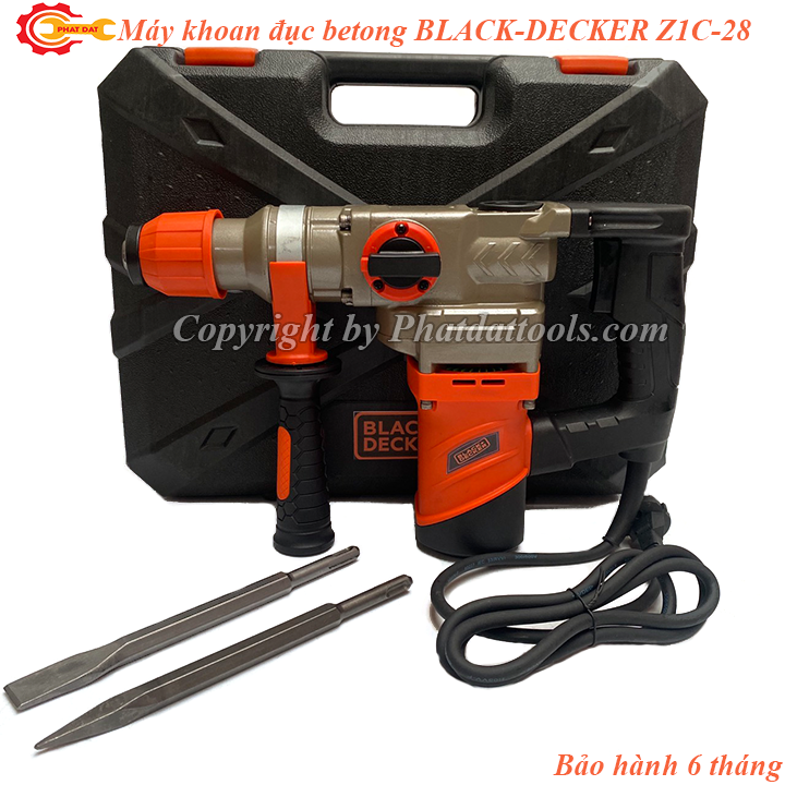 MÁY KHOAN ĐỤC BETONG BLACK&DECKER Z1C-28
