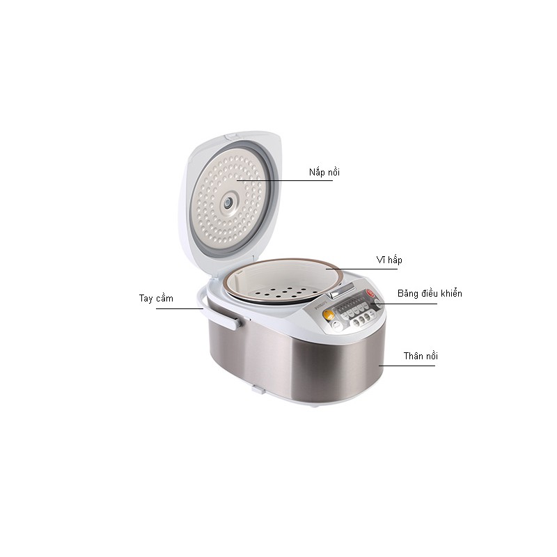 [HCM]Nồi cơm điện Philips HD3038 Hàng chính hãng