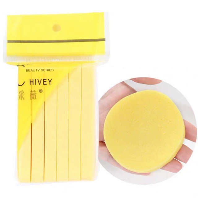 Miếng bông mút rửa mặt bọt biển Chivey