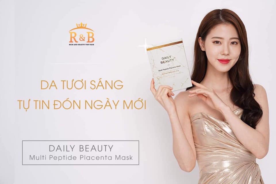 Mặt Nạ Nhau Thai Cừu Multi Peptide Placenta Mask