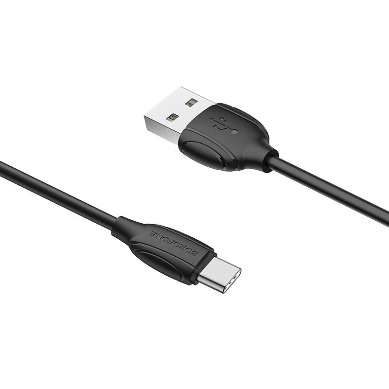 Cáp sạc Type C Borofone BX19 dây dài 1 mét
