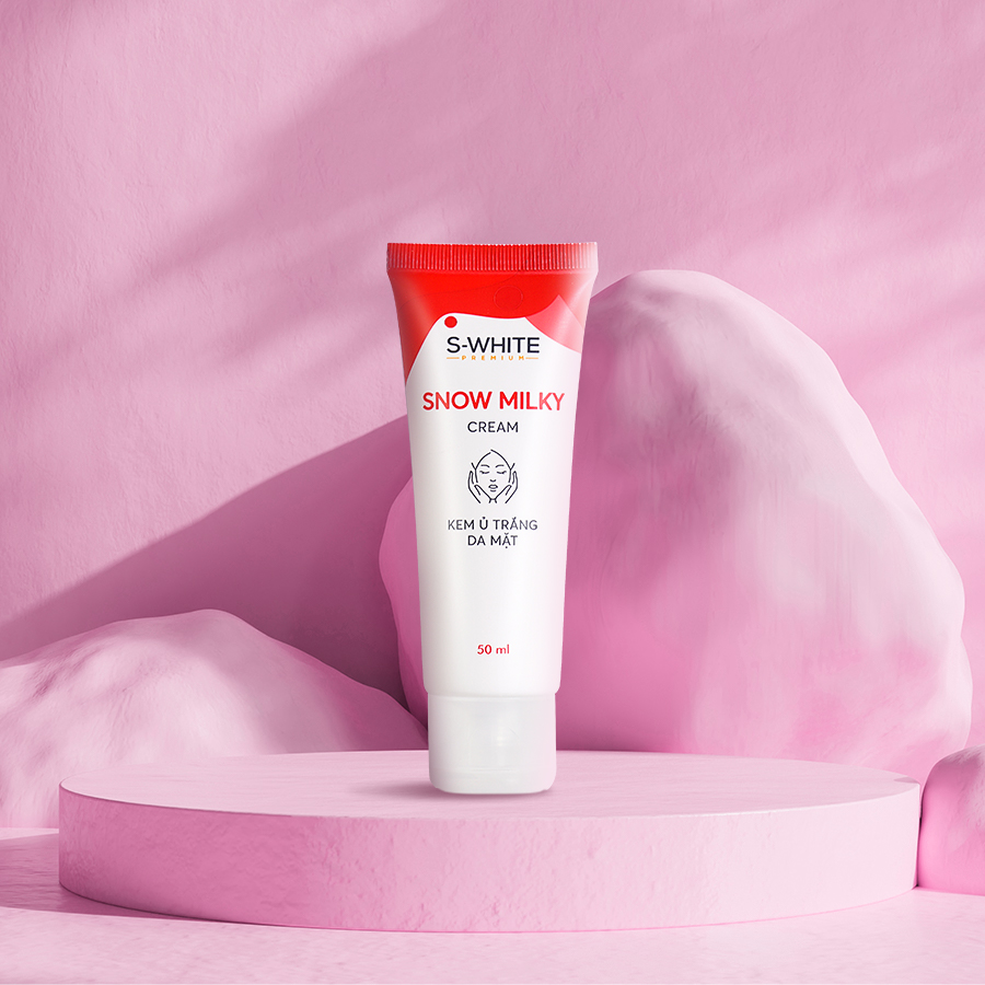 Kem ủ trắng da mặt S-White 50ml