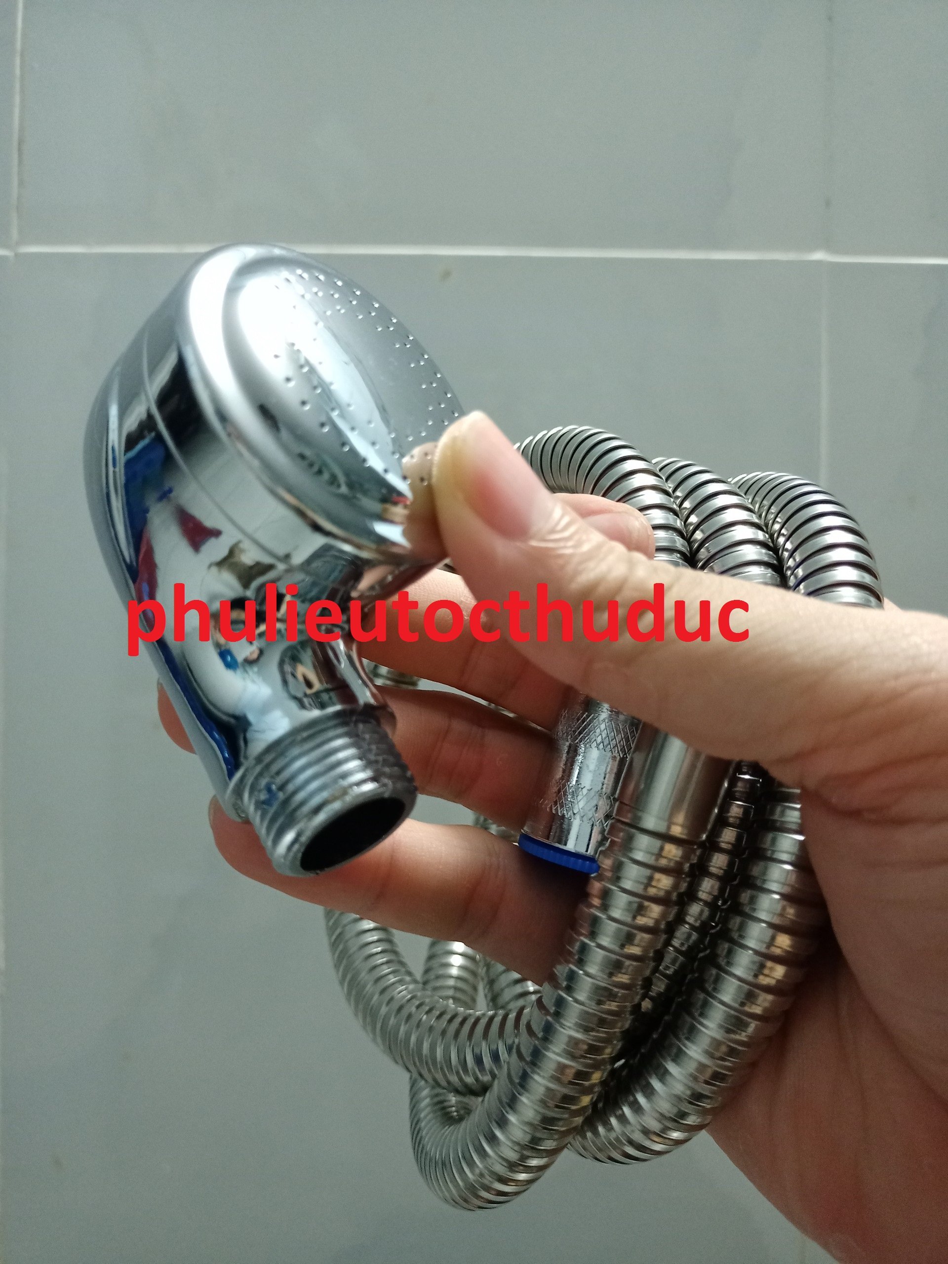 Vòi sen bồn gội đầu bằng inox - phulieutocthuduc