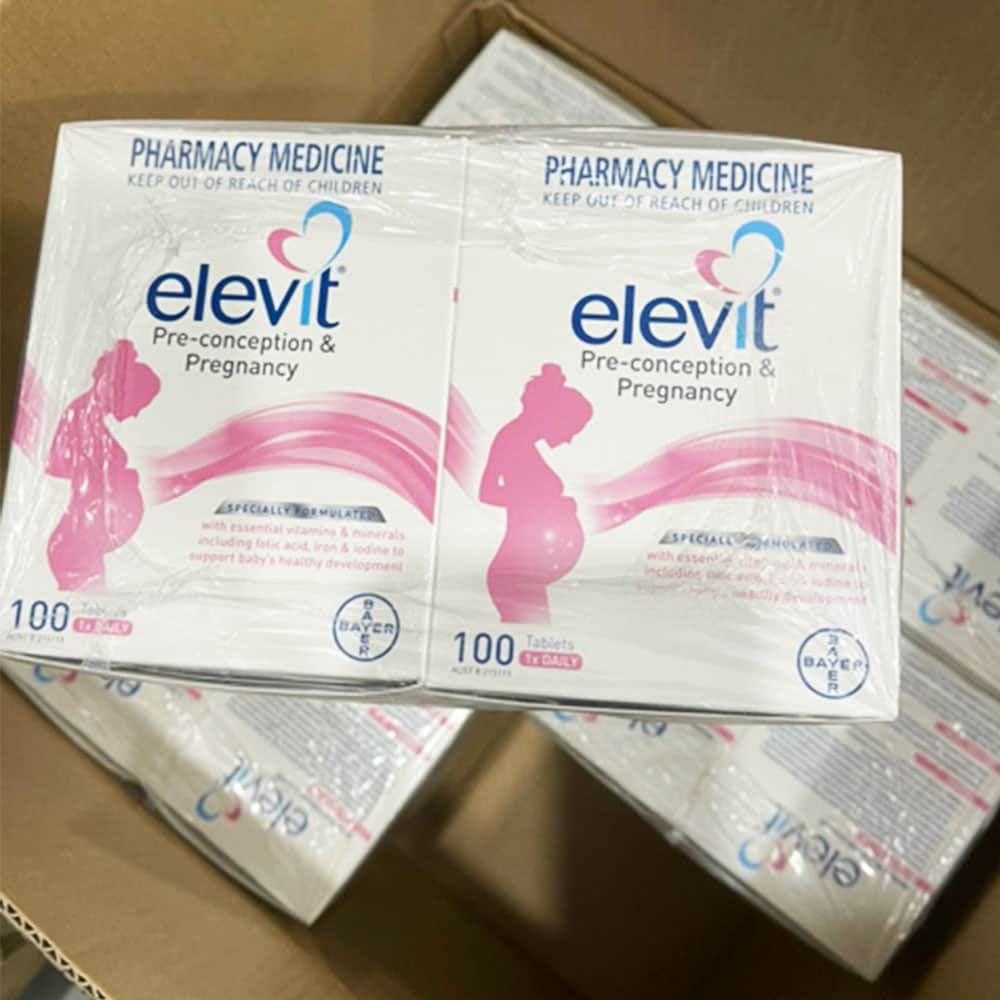 [HCM]Vitamin cho bà bầu Elevit chính hãng Bayer Úc 100 viên - [ÚC]