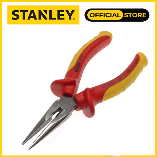 Kìm nhọn cách điện stanley 84-007 8in/200mm