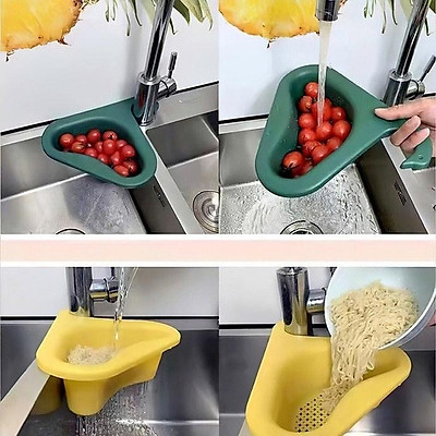 Rổ Tam Giác Dạng Lưới Lọc Rác Bồn Rửa Chén - Lọc Rác Thiên Nga