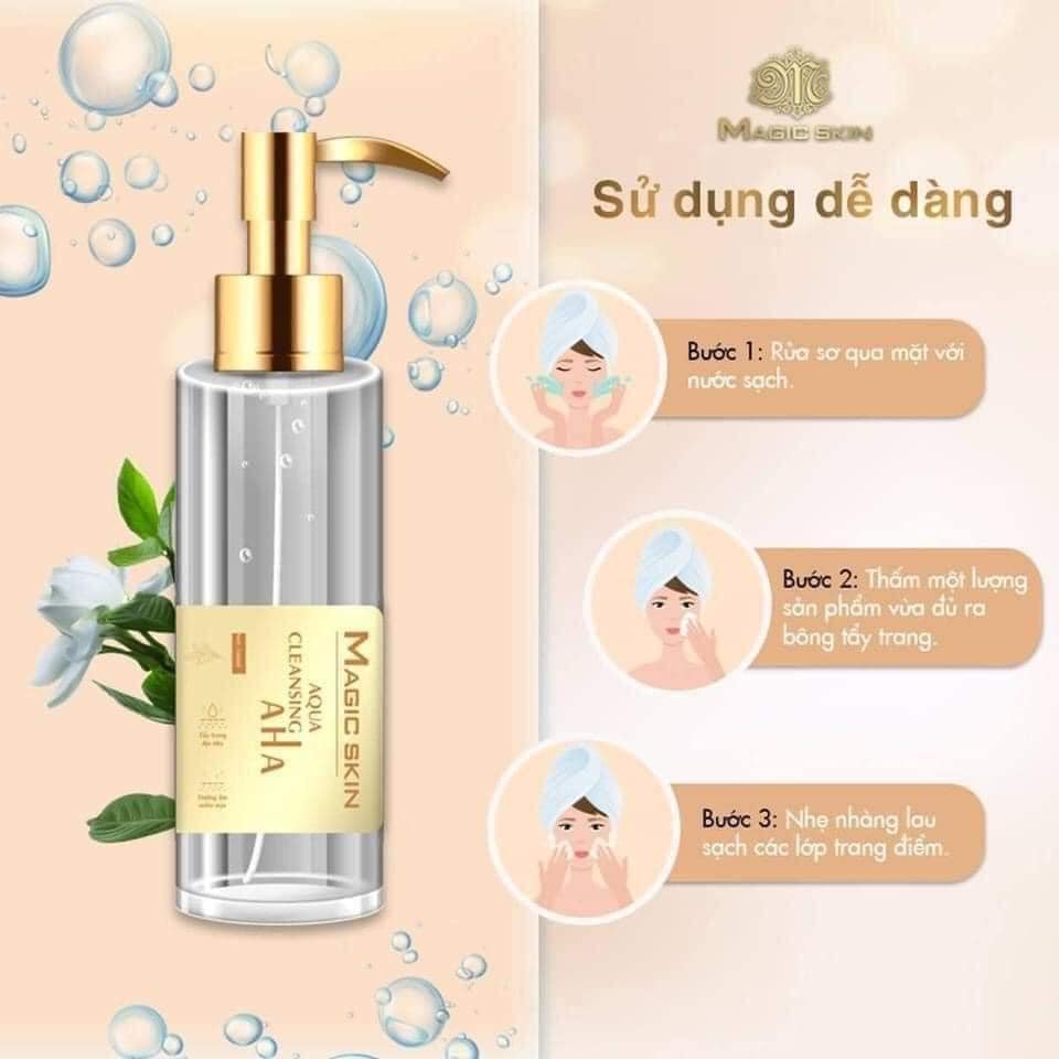 Tẩy trang Aha Magic Skin