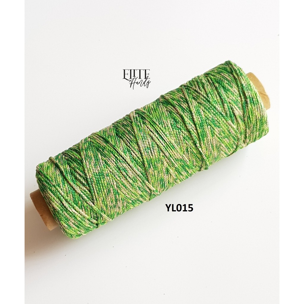 SỢI DỆT LOANG - MÓC TÚI & NÓN (BẢNG MÀU 2 : TỪ MÀU 13 -  24)