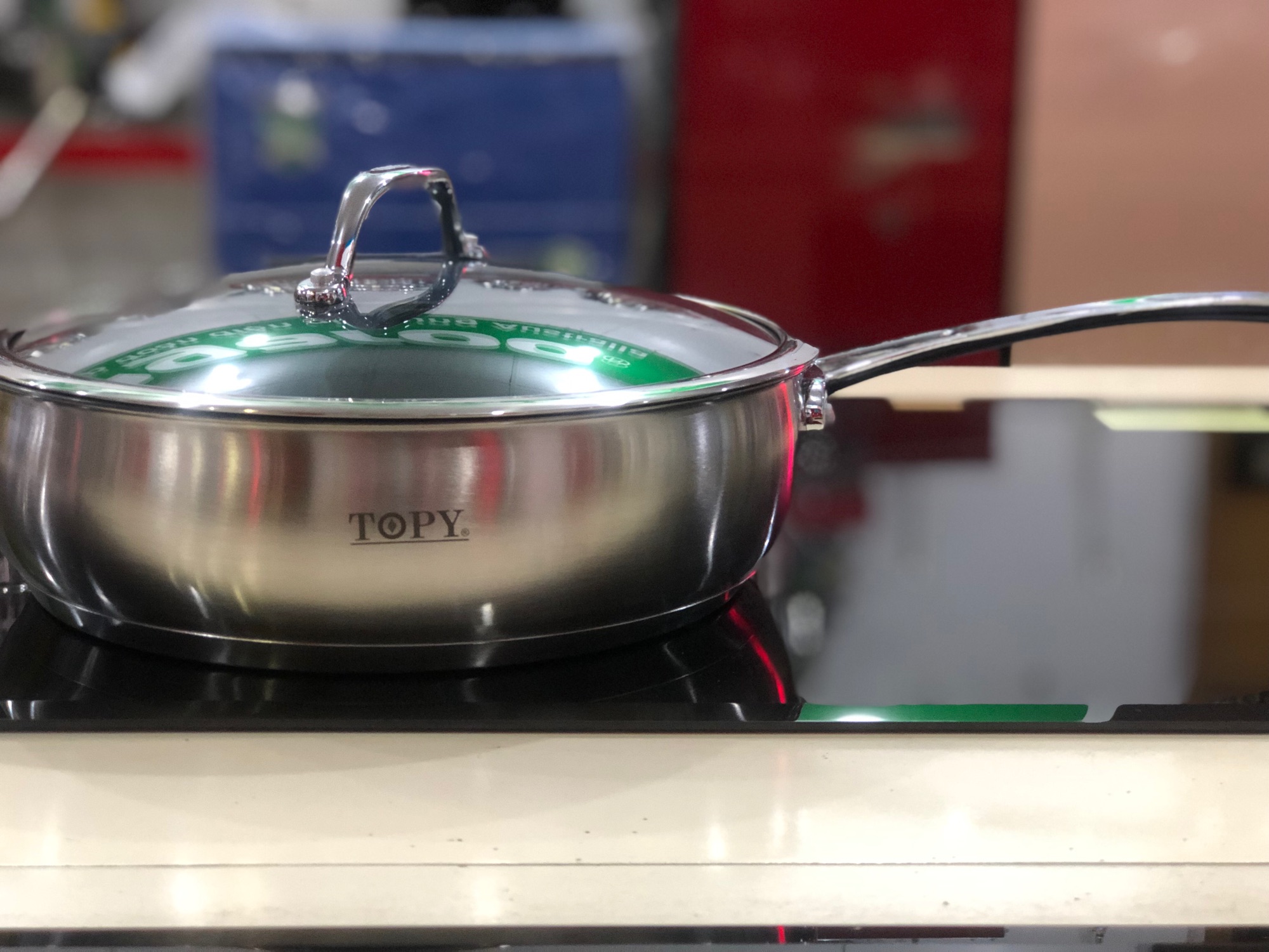 Bộ nồi inox Topy  5 món đây từ cao cấp