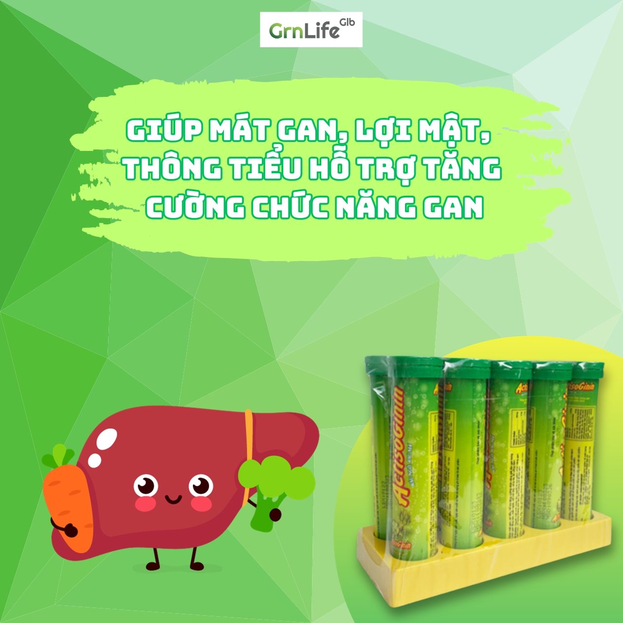Sủi Actiso Ginin râu ngô rau má