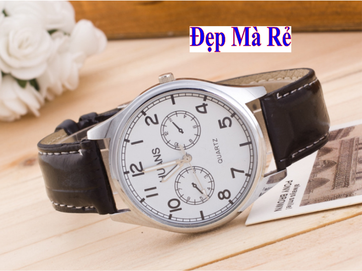 (Extra gift 1 tablets battery worth 20K) watches women leather strap personality