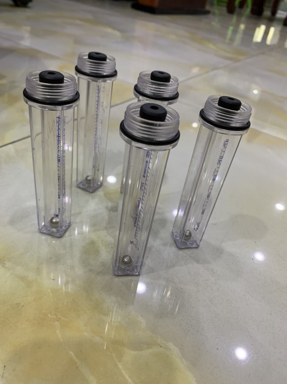 [FreeshipMAX] BỘ 5 ỐNG ĐO LƯU LƯỢNG KHÍ CO2 ARGON