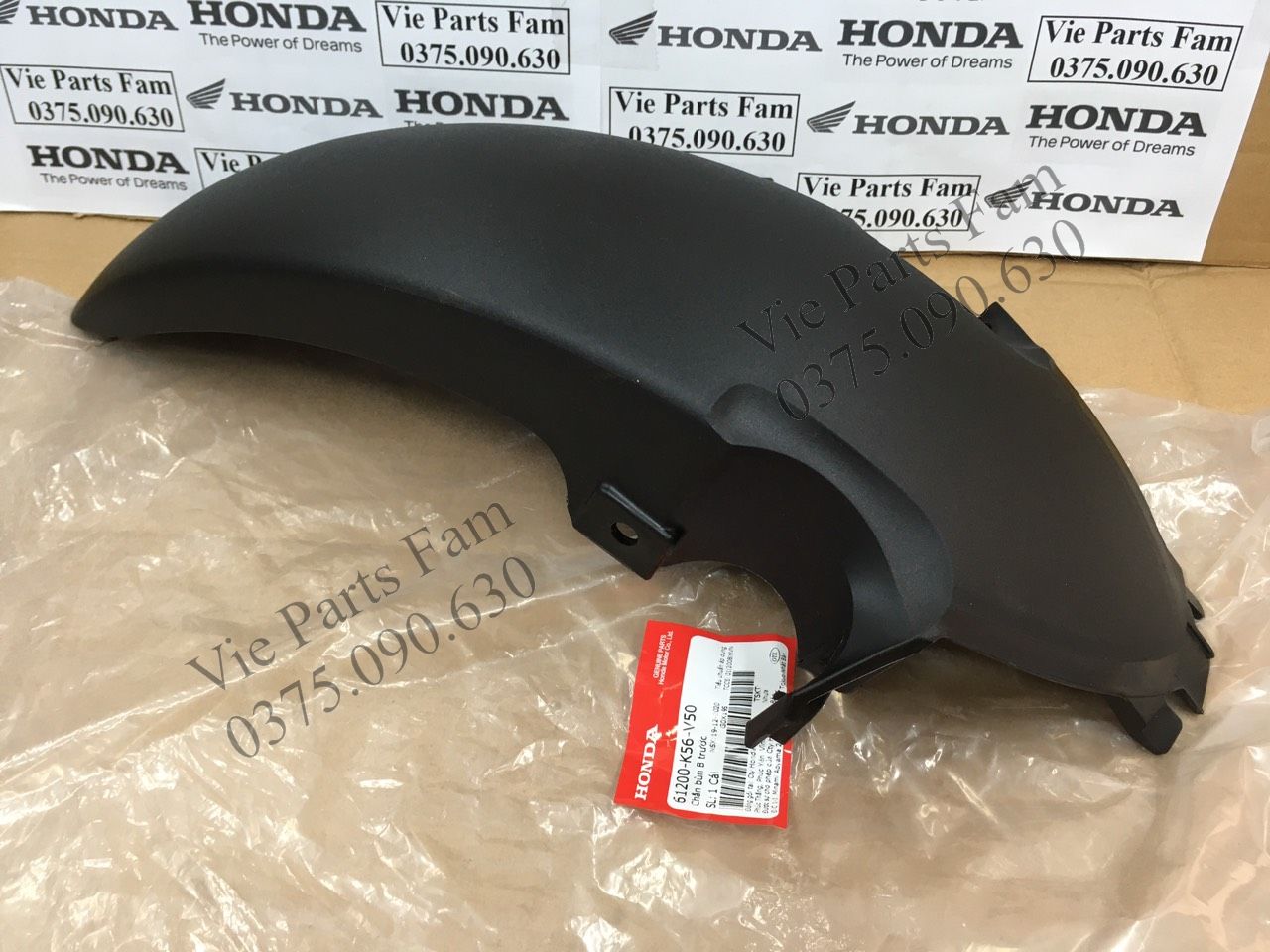 Dè chắn bùn trước xe Winner X  hàng din Honda 100%