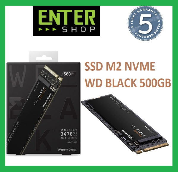Ổ cứng SSD WD Black SN750 PCIe Gen3 x4 NVMe M.2 500Gb, 1TB