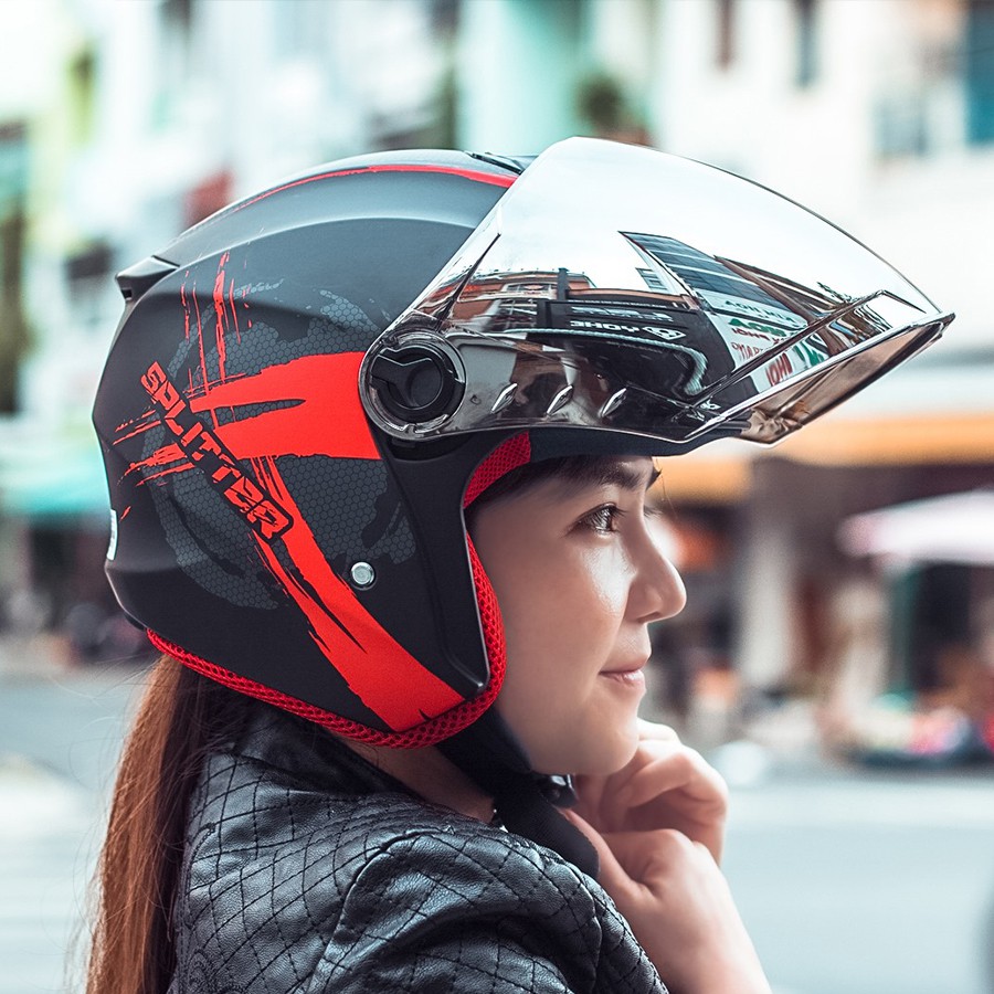 Kính Thay Thế Mũ Bảo Hiểm 3/4 EGO E3 (Sản Phẩm Không Bao Gồm Mũ) - Hype Helmet