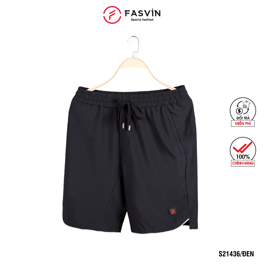 Quần short thể thao nam Fasvin S21436.HN chất liệu cao cấp mềm mịn màu sắc tươi tắn, trẻ trung