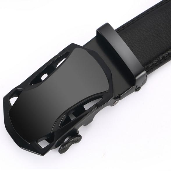 Thắt lưng da nam cao cấp MP002 ( ĐEN )