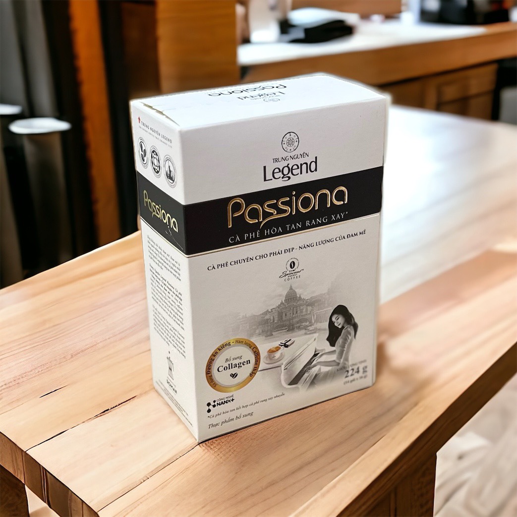 Cà Phê G7 Passiona 4in1 Trung Nguyên (Hộp 14 Gói)