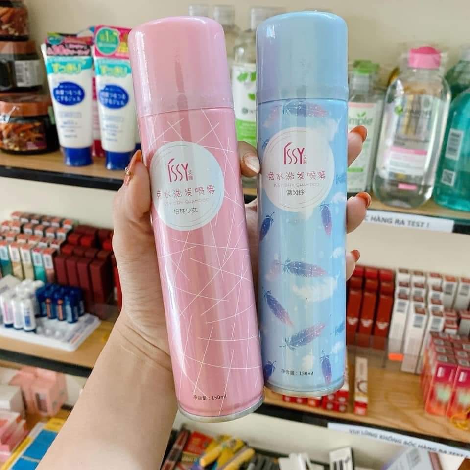 Dầu gội khô dạng xịt ISSY dành cho tóc bết